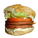 Foto de VEGGIE PLANT BURGER + PAPAS