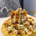 Foto de Waffle de buñuelo