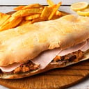 Foto de SANDWICH DE MILA DE CARNE CON FRITAS