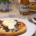 Foto de Pizza Caponata e Burrata	