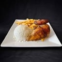 Foto de 1/4 de pollo asado 