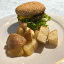 Foto de HAMBURGUESA DE LA CASA