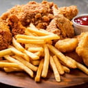 Foto de Pollo Frito + Papas