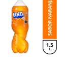 Foto de Fanta naranja full sugar 1.5 lt