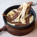 Foto de QUESO FUNDIDO CON ARRACHERA
