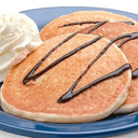 Foto de Tortitas con nata y sirope