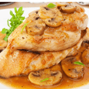 Foto de Pechugas de pollo al champignon