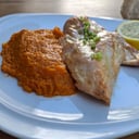 Foto de Pechuga de pollo con puré