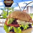 Foto de hamburguesa trochera