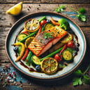 Foto de Pan-seared Salmon