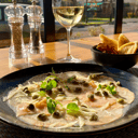 Foto de Carpaccio de salmón 