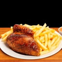Foto de 1/4 POLLO ASADO + PAPAS FRITAS