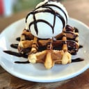 Foto de Waffle con Helado 