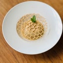 Foto de Panacota con dulce de leche Viña Edén y licor de Marselan