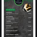 Foto de Carta 1 sushi wom acassuso 
