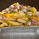 Foto de PORCIÓN DE PAPAS CON PANCETA Y VERDEO