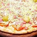 Foto de PIZZA JAMON, HUEVO & TOMATE