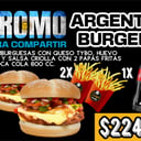 Foto de PROMO ARGENTO BURGER COMPARTIR 2