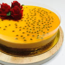 Foto de cheesecake maracuya