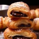 Foto de Medialuna con nutella