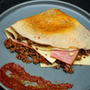 Foto de Crepe Boloñesa, Jamón y Queso