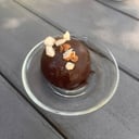 Foto de Trufa de brownie bañada en chocolate negro