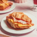 Foto de Croissant Jamón y Queso