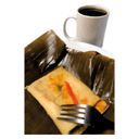 Foto de Tamal - Potato, maseca mix, side of time and pickled onions