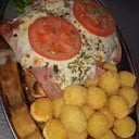 Foto de MILANESA DE TERNERA NAPOLITANA CON PAPAS NOISETTE