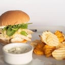 Foto de Sandwich de pollo y 3 quesos