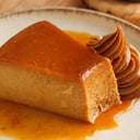 Foto de Flan de vainilla con dulce de leche
