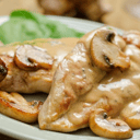 Foto de Pollo en Salsa de Champiñones