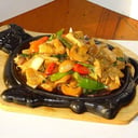 Foto de Pollo c/. Champiñones a la plancha