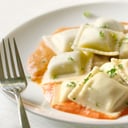 Foto de Ravioles de ricotta y jamón cocido
