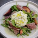 Foto de Burrata con Jamón Crudo/Burrata with Prosciutto