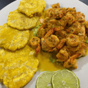 Foto de Salmon en Salsa de Camarones