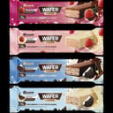 Foto de Barra de Proteína Wafer C/ 06 Unidades, cookies crem con chocolate negro o blanco, frutilla con chocolate negro o blanco