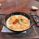 Foto de SORRENTINOS DE PUERRO AHUMADO Y POLLO