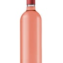 Foto de Vino rosado de la casa (Botella)