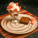 Foto de Brownie con helado