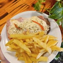 Foto de Hamburguesa Napolitana con guarnición