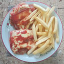 Foto de Milanesas a la NAPOLITANA de Peceto, Pollo o Soja con guarnición a elección