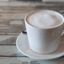 Foto de Taza de leche mediana