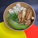 Foto de gohan pollo teriyaki