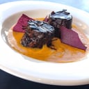 Foto de BONDIOLA ACIGAMI  C/CALABAZAS ASADAS Y SALSA BBQ