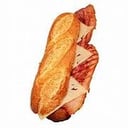 Foto de Bocadillo de bacon con queso