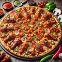 Foto de Tandoori Chicken Pizza