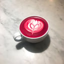 Foto de Latte Corazón rojo