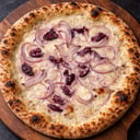 Foto de Nueva Pizza Individual Crema y Cebolla Morada