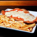 Foto de Milanesa Napolitana con guarnición